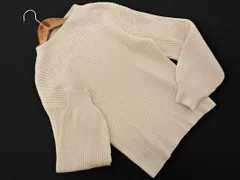 INGNI イング ボトルネック リブ ニット セーター sizeM/オフホワイト ◇■ レディース