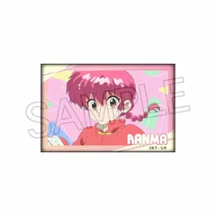 らんま らんま1/2 スクエア缶バッジ らんま グッズのサムネイル