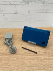 【動作OK・安心補償】 ニンテンドー DSi LL 本体  UTL-001 ブルー 純正アダプター付属1212-215