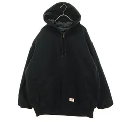 JaVa ジャバ 長袖 フード付き 中綿ジャケット L ブラック レディース 古着