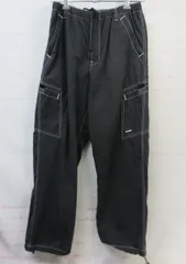 【中古】X-LARGE ｴｸｽﾄﾗﾗｰｼﾞ ﾊﾟﾝﾂ ｶｰｺﾞﾊﾟﾝﾂ 101254031001 ﾌﾞﾗｯｸ 34 991889280
