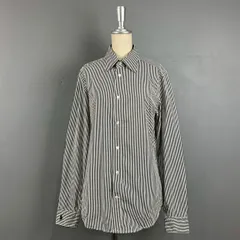 Ralph Lauren L/S Shirt ラルフローレン スリムフィット 長袖 ストライプ シャツ コットン ホワイト×ネイビー レディース
