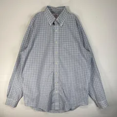 古着 ブルックスブラザーズ Brooks Brothers 長袖シャツ チェック 胸ポケ 346 L  ブルー系 マルチカラー メンズ