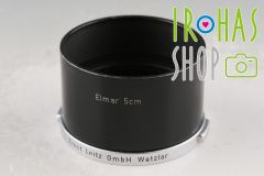 LEICA FISON ブラックペイントElmar L50mm/3.5用フード - メルカリ