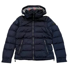 0895 BLACK LABEL CRESTBRIDGE ブラックレーベルクレストブリッジ ダウンジャケット ダウンベスト ネイビー スリーブ脱着 2WAY 51F01-300-28 M