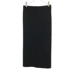 美品 JOURNAL STANDARD ジャーナルスタンダード ロング丈 ニット タイトスカート 36 ブラック レディース 古着