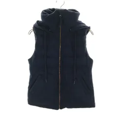 PLST プラステ ダウンベスト 2 ネイビー レディース 古着