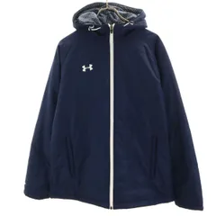 UNDER ARMOUR アンダーアーマー ウインドブレーカー L ネイビー メンズ 古着