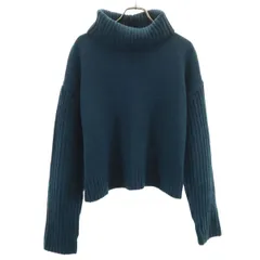 B:MING by BEAMS ビーミングバイビームス ウールブレンド 長袖 ニット グリーン系 セーター レディース 古着