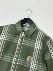 Carhartt カーハート 윕 グリーン CHECK シャツ ジャケット