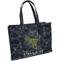 コーチ バッグ メンズ COACH トートバッグ レキシー カモ プリント トート バッグ CCD11 A5F チャコールマルチ
