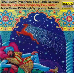 米CD Pyotr Ilyich Tchaikovsky / Nik Symphony No. 2 ”Little Russian” / Symphony No. 2 ”A CD80131 Telarc /00110