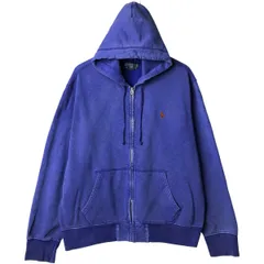 古着 ラルフローレン Ralph Lauren POLO by Ralph Lauren スウェットフルジップパーカー メンズXL相当/eaa596070