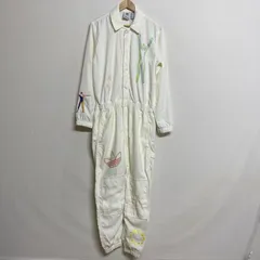 アディダスオリジナルス adidas originals ラブ ユナイツ ジャンプスーツ ジェンダーニュートラル 刺繍 プリント つなぎ オールインワン H43972 レディース XS ISItems【USED】【古着】【中古】50110005