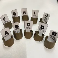 グラッドハンド　ブラス　真鍮　ストールリング　バンダナリング　シガータグ