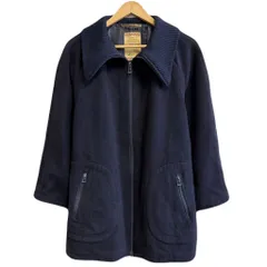 60's McGREGOR マックレガー vintage ユーロビンテージジャケット フルジップ ポケット付き 紺 ネイビー サイズ52 No.L677