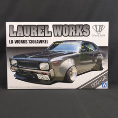 マルイ 1/24 八の字シャコタンで走る No.1 日産 ローレル 模型・プラモデル マルイ 1/24 八の字シャコタンで走る No.1 日産 ローレル