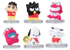 【中古】トレーディングフィギュア 全6種セット 「原作クレヨンしんちゃん×サンリオキャラクターズ フィギュアコレクション」