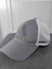 アディダス ゴルフ メッシュキャップ 帽子 ウール グレー