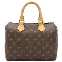 ルイヴィトン LOUIS VUITTON ハンドバッグ スピーディ 25 モノグラムキャンバス モノグラム ゴールド金具 茶 ミニボストン パドロック・鍵欠品  M41528 SP0930 【保存袋】【中古】