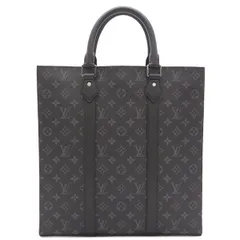 ルイヴィトン LOUIS VUITTON 2WAYバッグ サックプラ モノグラムキャンバス モノグラムエクリプスキャンバス モノグラムエクリプス シルバー金具 黒 ショルダー トートバッグ  M46452 RFID 【保存袋】【中古】