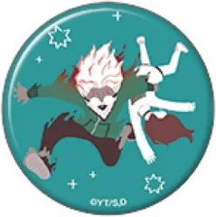 【中古】バッジ・ビンズ モモ＆オカルンA 「ダンダダン キャラバッジコレクション ゆるパレット」