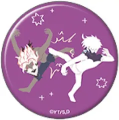 【中古】バッジ・ビンズ オカルン＆ジジ 「ダンダダン キャラバッジコレクション ゆるパレット」