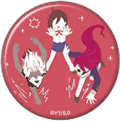 【中古】バッジ・ビンズ モモ＆オカルン＆アイラ 「ダンダダン キャラバッジコレクション ゆるパレット」