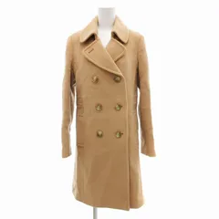 B&Y ユナイテッドアローズ BEAUTY&YOUTH ビューティー&ユース チェスターコート ダブル ロング丈 メルトン M ベージュ /JS