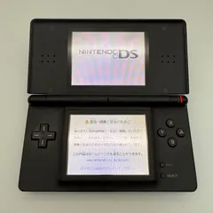 【ジャンク】 Nintendo DS Lite 本体 ブラック ゲーム機 現状品 [中古]