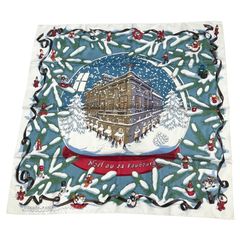 極美品 HERMES エルメス スカーフ カレ90 MONSIEUR ET MADAME ムッシュ