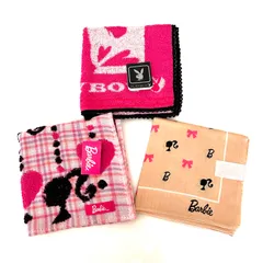 バービー　プレイボーイ　ハンカチ　3枚まとめ売り　未使用品