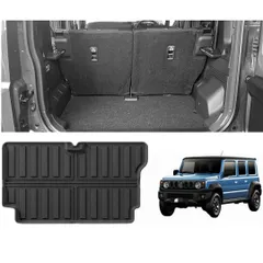 【送料無料】スズキ ジムニー JIMNY NOMADE JC74/JB74 XL 5ドア対応 ラゲッジマット 3D立体 TPEトレー 防水 防汚 防滑 トランクマット フロア保護 ブラック 専用設計 荷室保護マット