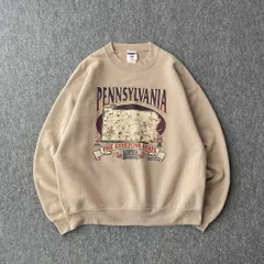 USA古着　90ｓ　JERZEES　デザインスウェット　ヴィンテージプリント