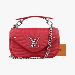ルイヴィトンLouis Vuittonニュー ウェーブ チェーンPM ルージュエカルラート レザー M51930 NZ2168