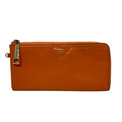 Dakota(ダコタ) 長財布 - オレンジ L字ファスナー レザー