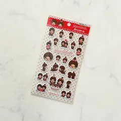 新品 モンチッチ もんちっち シール ステッカー ぷっくりシール 立体シール  ぷくっとシール シール帳 シールノート シール交換に SNS  バズり 流行 流行り 平成 昭和