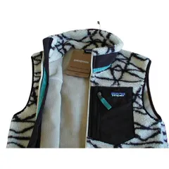 ■送料込■【新品XS】 パタゴニア M’s クラシック・レトロX・ベスト■ Patagonia Pine Stamp Big:Natural(PSBN)■