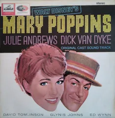 英LP Julie Andrews, Dick Van Dyke,  Walt Disneys Mary Poppins (Original Cast Sound Trac CSD1546 His Masters Voice /00260