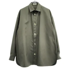 THE RERACS ザ リラクス Edition別注 ポリエステルシャツ 22SS-REBL-301-ESP カーキ 46のサムネイル