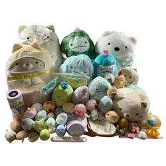 ★ すみっコぐらし グッズ 約50点 まとめ ぬいぐるみ ポーチ 雑貨 キーホルダー マスコット 等 すみっこ 4.2kg