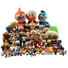 ★ アンパンマン あんぱんまん 80点以上まとめ 小物 ぬいぐるみ ばいきんまん こきんちゃん ドキンちゃん チーズ 等 おもちゃ 現状品 5.2kg