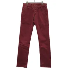 BALENCIAGA バレンシアガ コットンストレッチパンツ 284694 TAE57 レッド 31のサムネイル