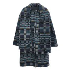 MISSONI ミッソーニ ヴィンテージ リバーシブル モヘアストールコート  ミックス 46