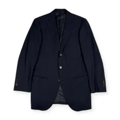 TOMORROWLAND トゥモローランド Ermenegildo Zegna エルメネジルドゼニア 3B シャドーストライプ テーラードジャケット 46/ブラック メンズ