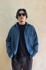 90s コーズBDチェックシャツヴィンテージビンテージ50s60s70s80s90scomoli AURALEE A.PRESSEコモリ オーラリーアプレッセ常田須田stussy supreme19soovyoldオーバーサイズy2kストリート