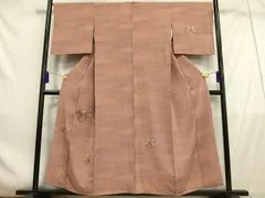 平和屋着物■中国三大刺繍　汕頭刺繍　スワトウ刺繍　総刺繍　訪問着　花丸文　暈し染め　正絹　逸品　AABD9114oa