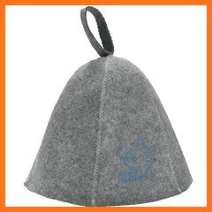 【新品】 Natural Brilliant サウナハット 整う サウナ 帽子 キャップ 頭皮の保護 のぼせ防止 髪の乾燥 緩和 髪のダメージを防ぐ 熱くない ケース付き グレー 0