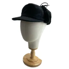 agnes b. ENFANT　パイロットキャップ　キャップ　帽子　無地　イヤーフラップ　ボア　フランス製　古着