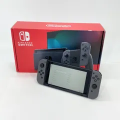 Nintendo Switch 本体 グレー 新モデルHAD-S-KAAAA(JPN) ニンテンドースイッチ 付属品完備 おまけ付き【C5599-100】